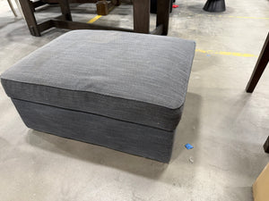 Charcoal Ottoman