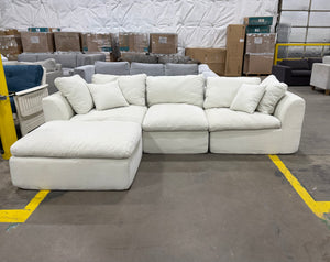 White Modular Sectional