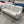 Cream Faux Leather Sofa