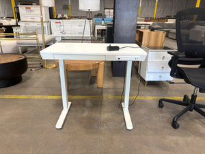 White Standing Desk