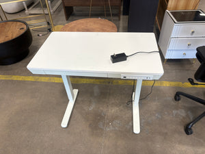 White Standing Desk