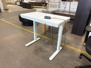 White Standing Desk