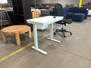 White Standing Desk