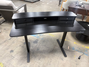 HUANUO 48″ x 24″ Electric Standing Desk with 2 Drawers