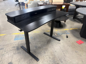 HUANUO 48″ x 24″ Electric Standing Desk with 2 Drawers