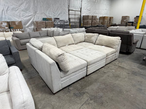 Tisdale 6 Piece Boucle Sectional