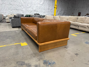 CB2 Leather Sofa
