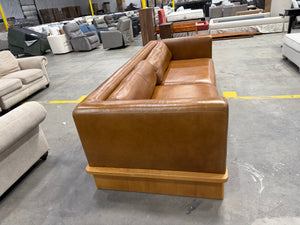 CB2 Leather Sofa