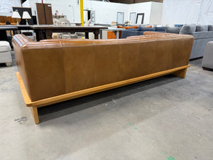 CB2 Leather Sofa