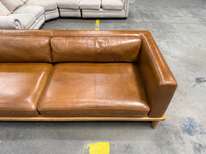 CB2 Leather Sofa