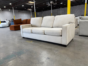Beige Pottery Barn Sofa