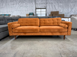 Burnt Orange MCM Sofa
