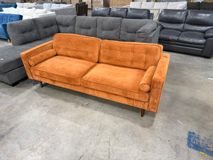 Burnt Orange MCM Sofa