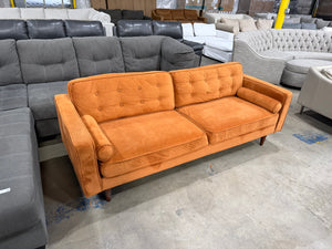 Burnt Orange MCM Sofa