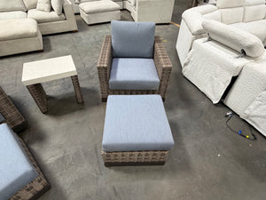 Knox 5-Piece Blue Outdoor Seating Set