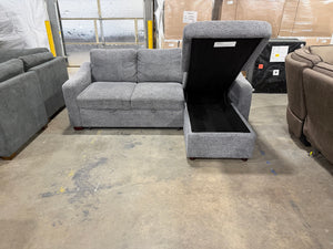 Aria Gray Sofa Chaise