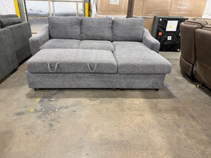 Aria Gray Sofa Chaise