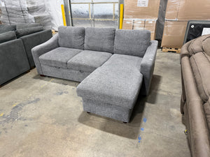 Aria Gray Sofa Chaise