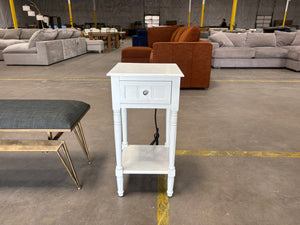 White End Table