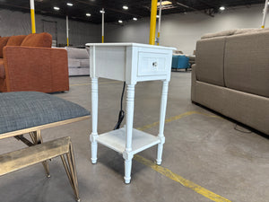 White End Table