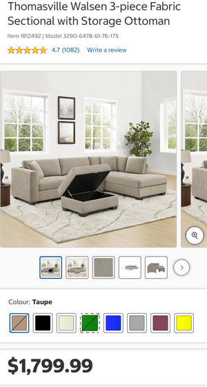 Walsen 3-Piece Sectional