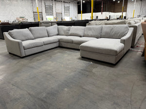 Larissa 4-piece Fabric Chaise Sectional
