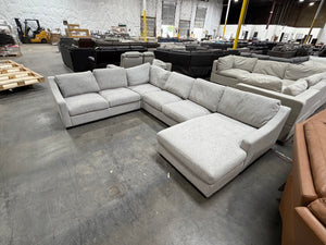 Larissa 4-piece Fabric Chaise Sectional