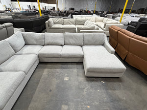 Larissa 4-piece Fabric Chaise Sectional