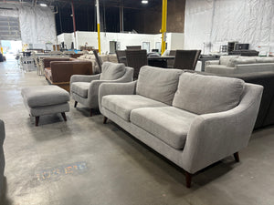 Soho Sofa, Chair, Ottoman Set