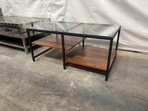 Modern Glass Top Coffee Table