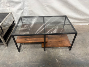 Modern Glass Top Coffee Table