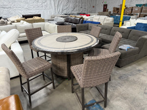 Anderson 7-Piece Counter-Height Outdoor Dining Set
