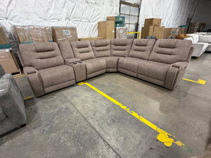 Carmelo Fabric Power Reclining Sectional