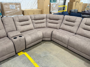 Carmelo Fabric Power Reclining Sectional