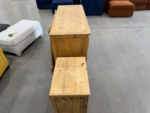 Wood Dresser and Nightsand