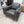 Positano Gray Leather MCM Accent Chair