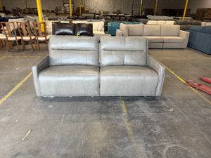 Keira Leather Power Sofa