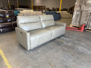 Keira Leather Power Sofa