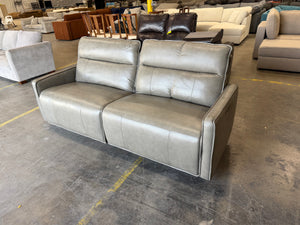 Keira Leather Power Sofa