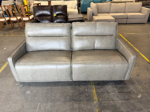 Keira Leather Power Sofa