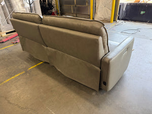 Keira Leather Power Sofa
