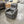 Grey Leather Glider Recliner Chair
