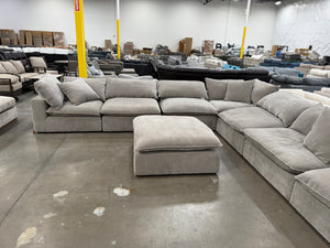 Sereen 8-piece Fabric Modular Sectional, Taupe