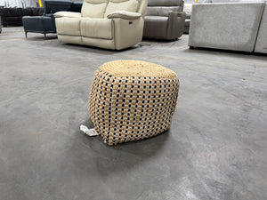 Nourison Jute/Cotton Pouf