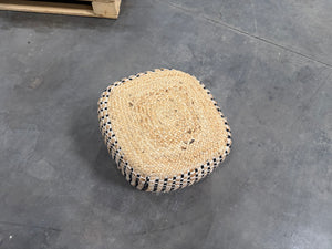 Nourison Jute/Cotton Pouf