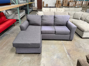 Grey AFW Couch with Adjustable Chaise