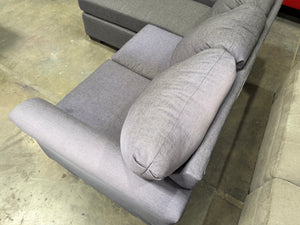 Grey AFW Couch with Adjustable Chaise
