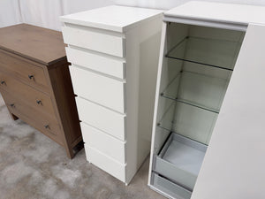 White 6 Drawer Cabinet
