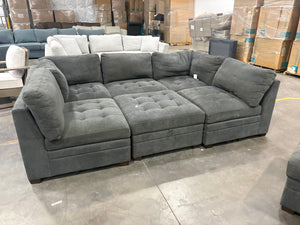 Tisdale 6-Piece Fabric Sectional
