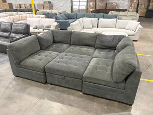 Tisdale 6-Piece Fabric Sectional